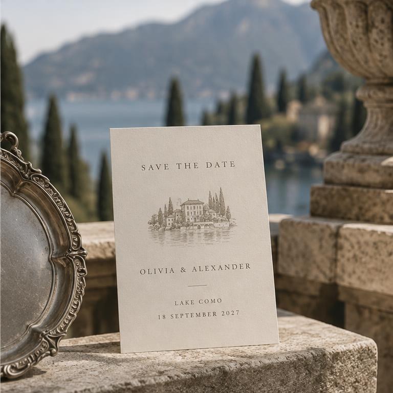Italian Elegance stationery